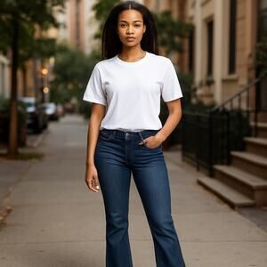 Lucky Brand Women's Flare Leg Jeans Dark Wash Denim Casual Size 6